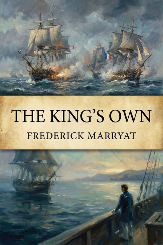 The King's Own by Frederick Marryat book cover