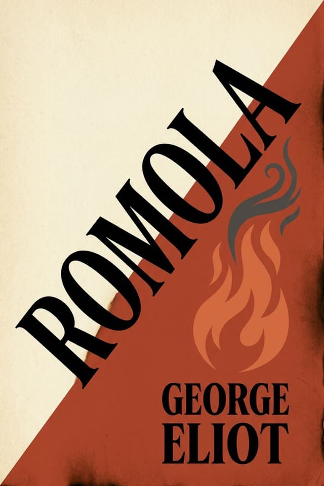 Romola by George Eliot book cover