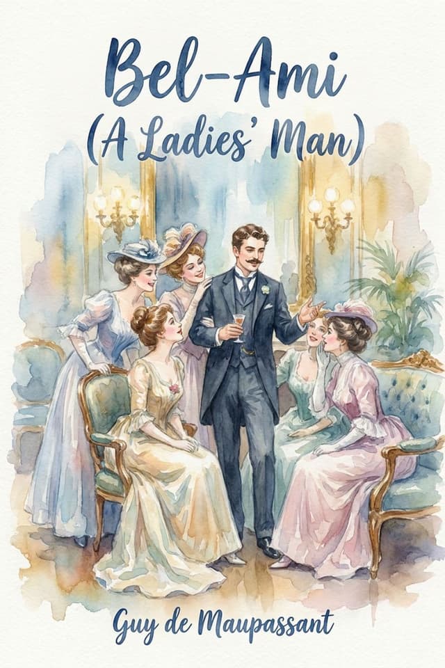 Bel-Ami (A Ladies' Man) by Guy de Maupassant book cover