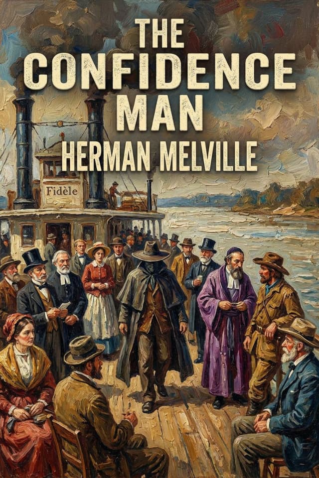 The Confidence Man by Herman Melville book cover
