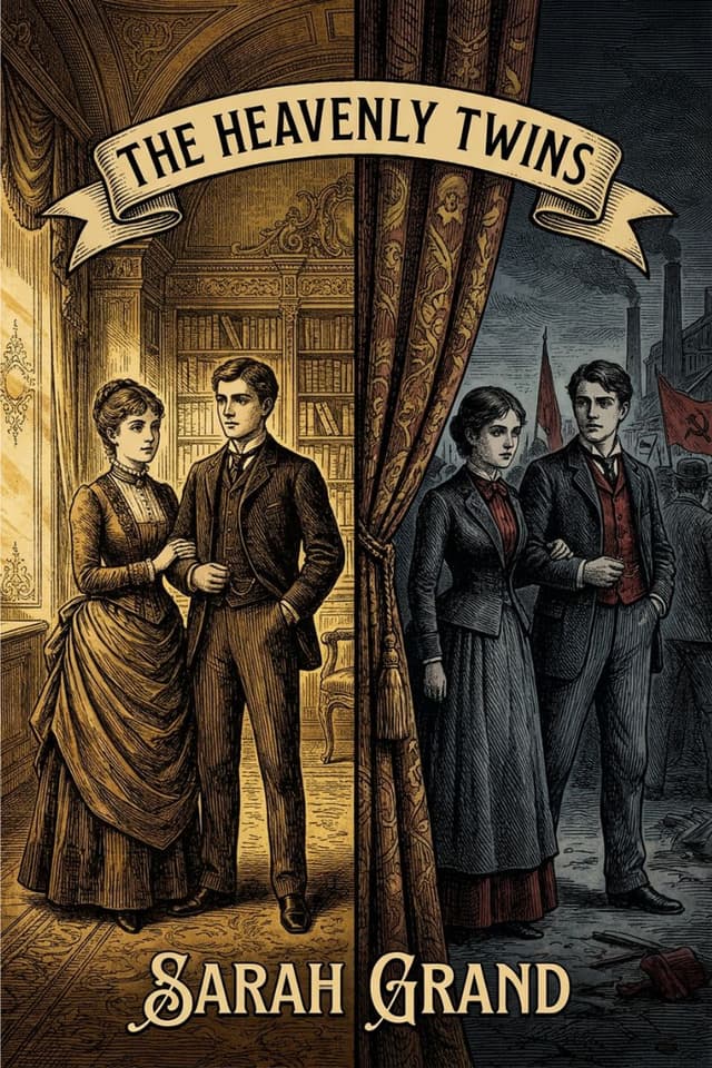 The Heavenly Twins by Sarah Grand book cover