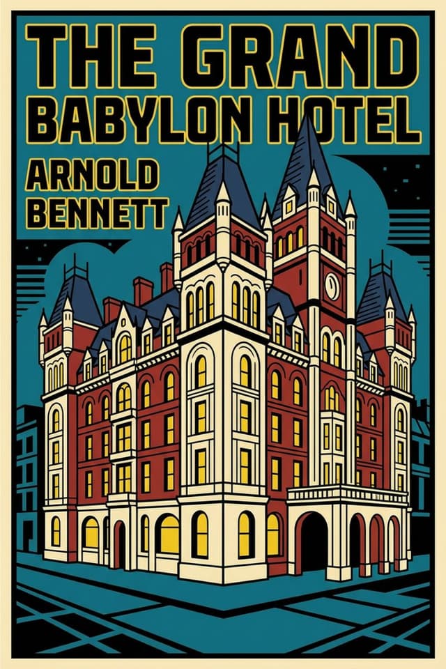 The Grand Babylon Hotel by Arnold Bennett book cover