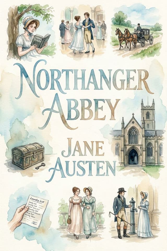 Northanger Abbey by Jane Austen book cover