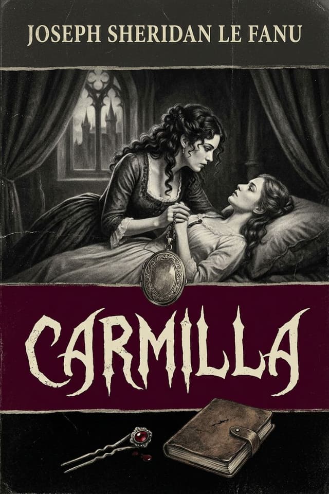 Carmilla by Joseph Sheridan Le Fanu book cover