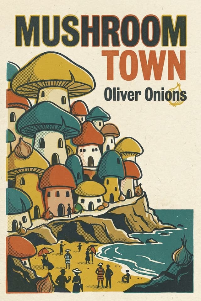Mushroom Town by Oliver Onions book cover