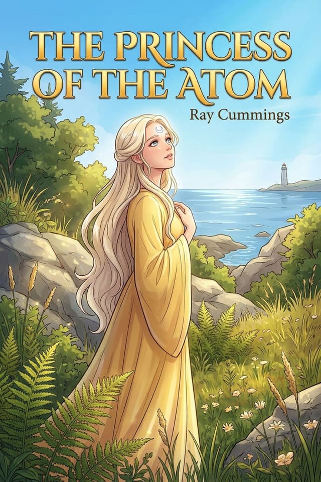 The Princess of the Atom by Ray Cummings book cover