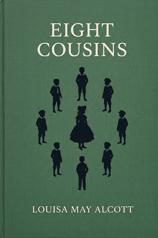 Eight Cousins by Louisa May Alcott book cover