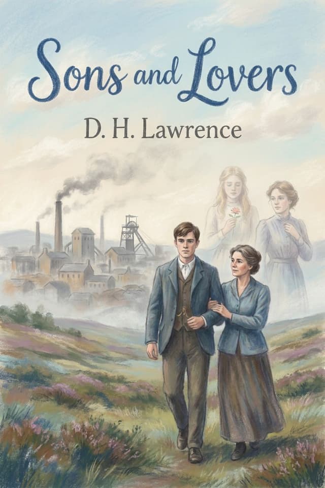 Sons and Lovers by D. H. Lawrence book cover