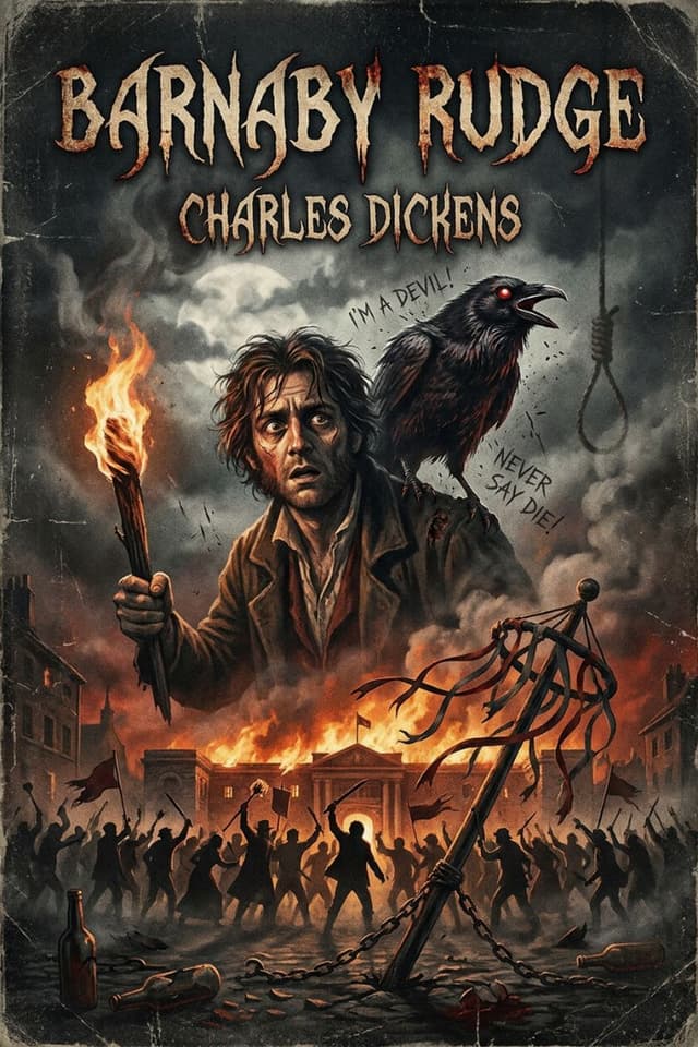 Barnaby Rudge by Charles Dickens book cover