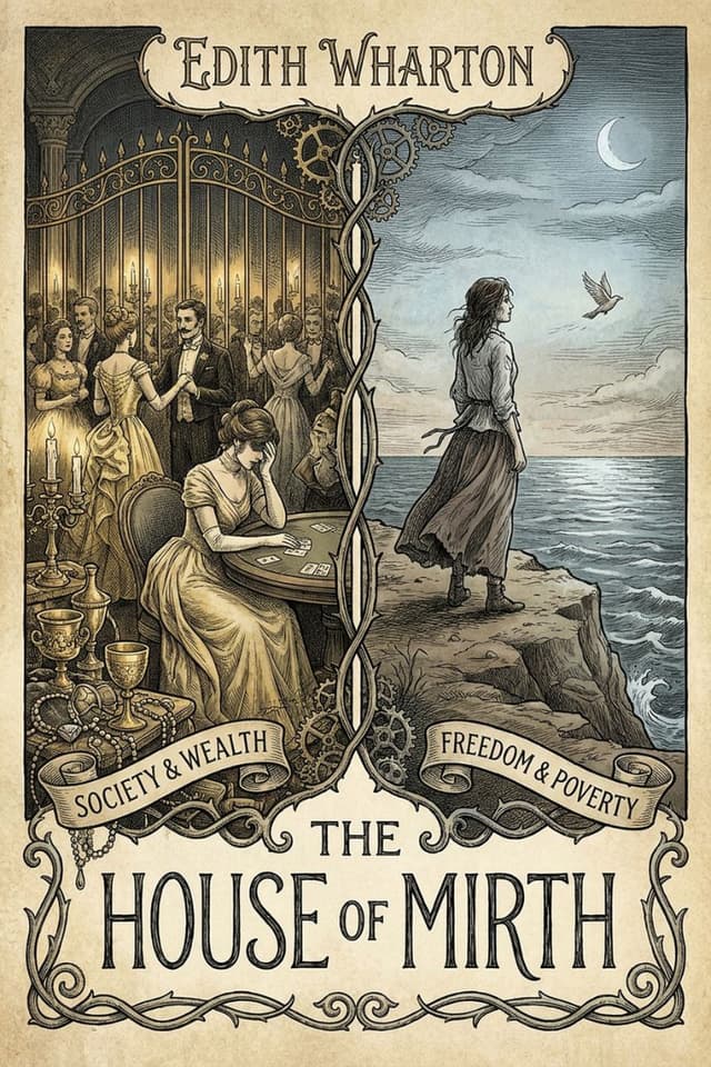 The House of Mirth by Edith Wharton book cover