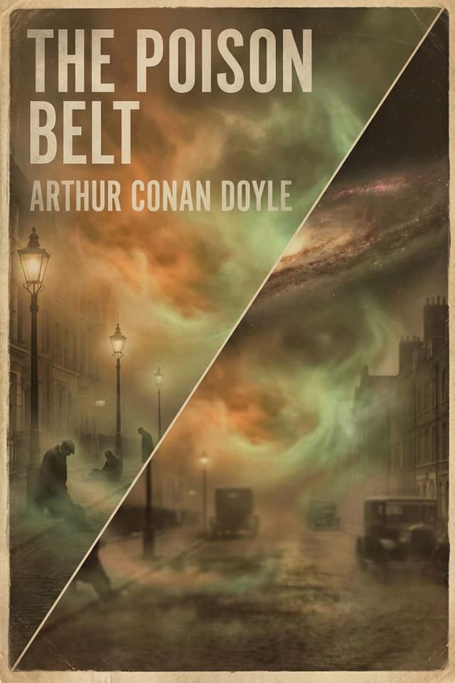 The Poison Belt by Arthur Conan Doyle book cover