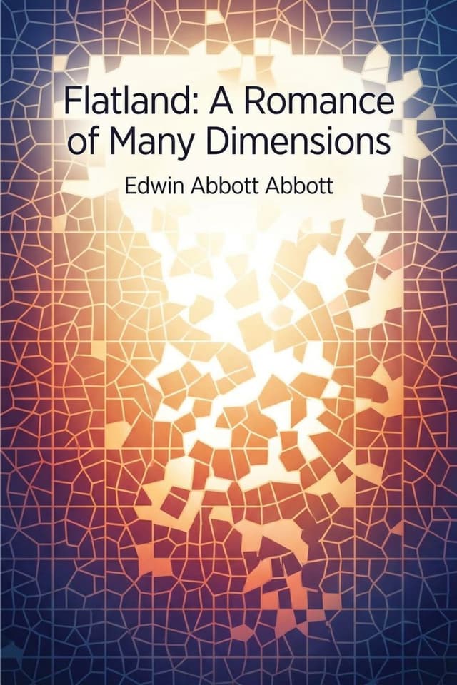 Flatland: A Romance of Many Dimensions by Edwin Abbott Abbott book cover