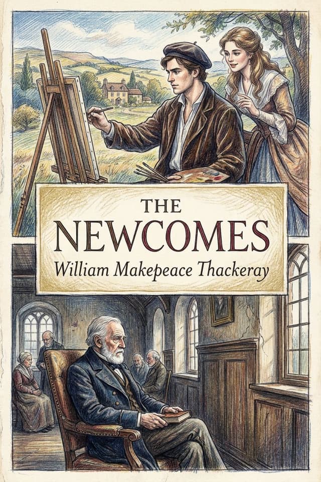 The Newcomes by William Makepeace Thackeray book cover