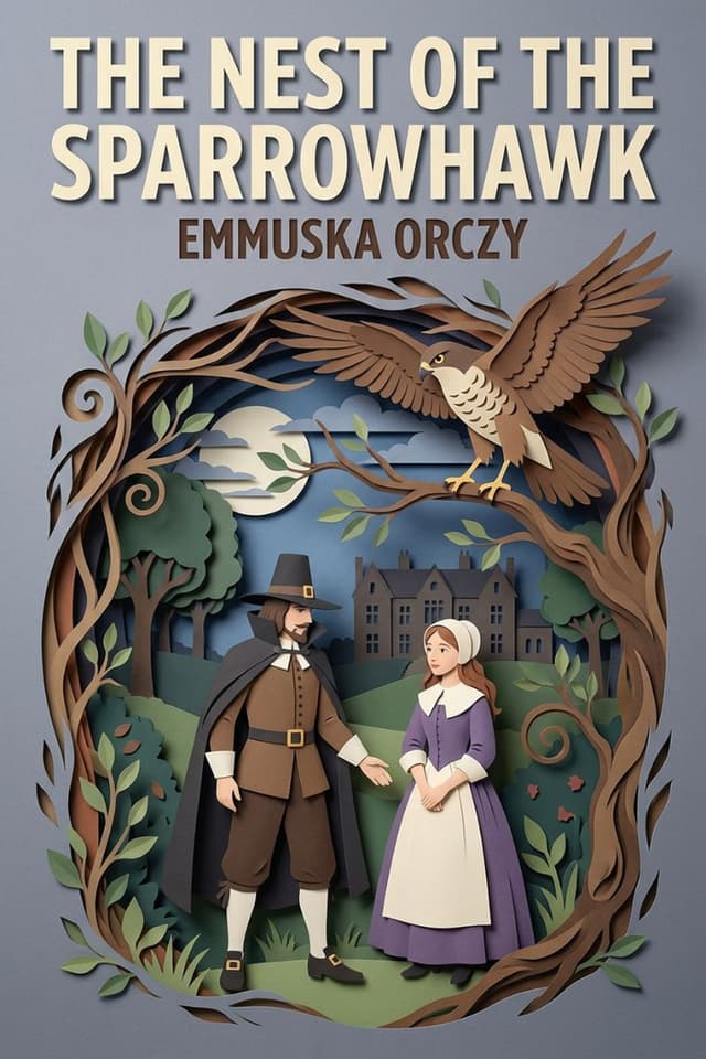The Nest of the Sparrowhawk by Emmuska Orczy book cover