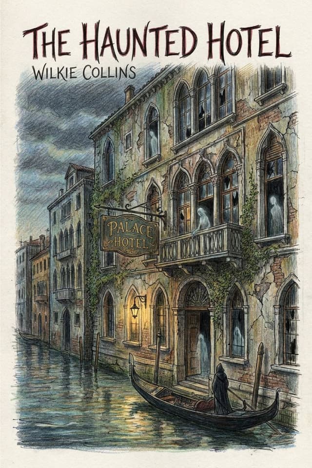 The Haunted Hotel by Wilkie Collins book cover
