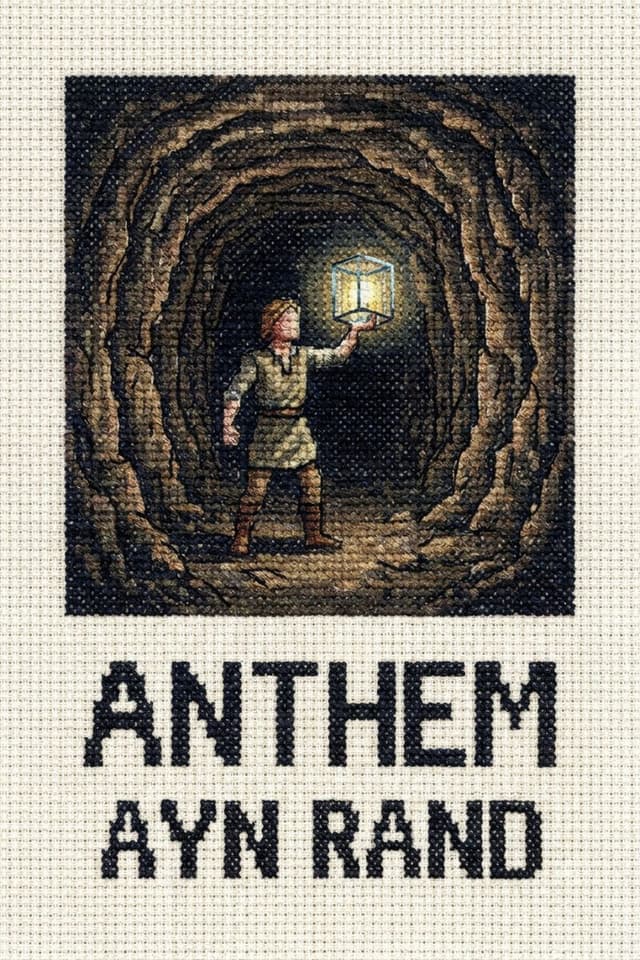 Anthem by Ayn Rand book cover