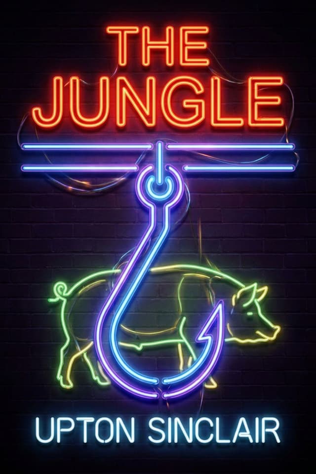 The Jungle by Upton Sinclair book cover
