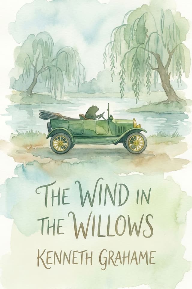The Wind in the Willows by Kenneth Grahame book cover