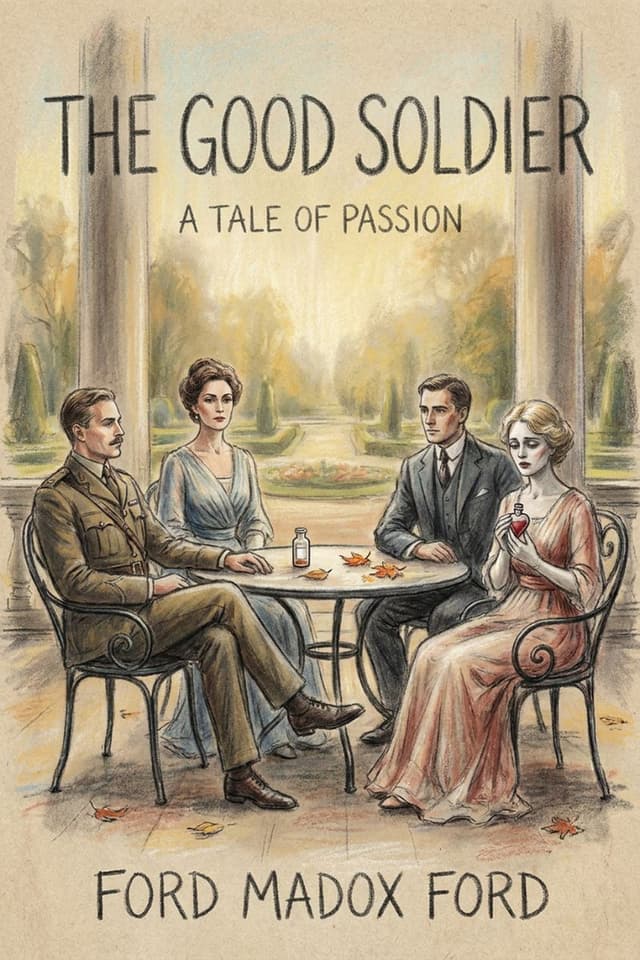 The Good Soldier by Ford Madox Ford book cover