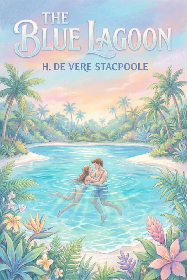 The Blue Lagoon by H. De Vere Stacpoole book cover