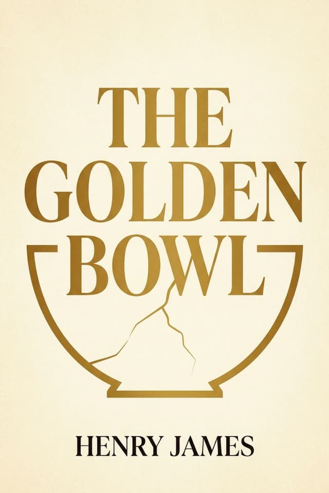 The Golden Bowl by Henry James book cover