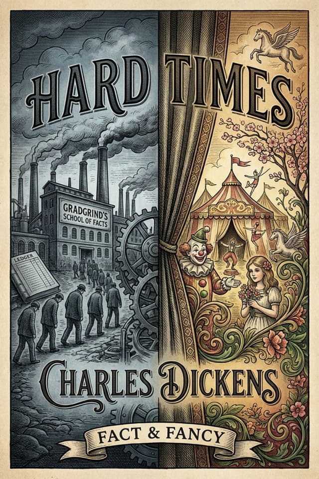 Hard Times by Charles Dickens book cover