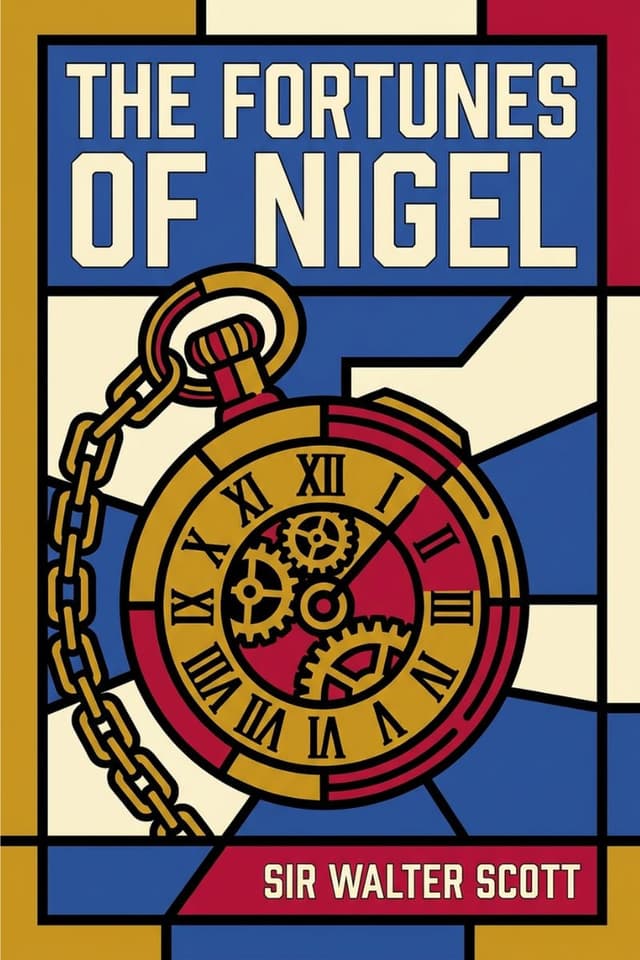 The Fortunes of Nigel by Walter Scott book cover