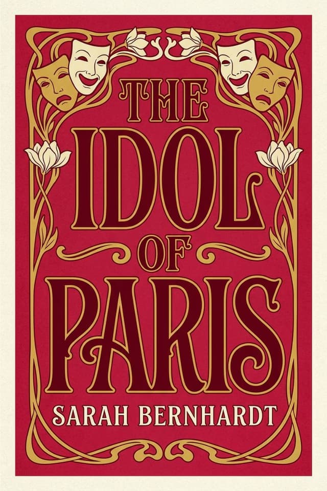 The Idol of Paris by Sarah Bernhardt book cover