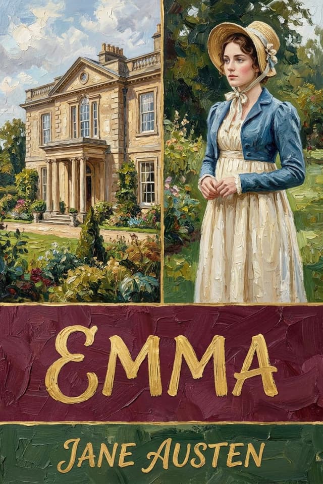 Emma by Jane Austen book cover