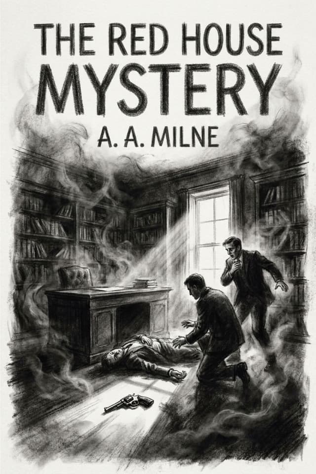 The Red House Mystery by A. A. Milne book cover