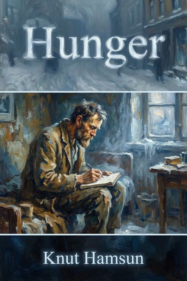 Hunger by Knut Hamsun book cover