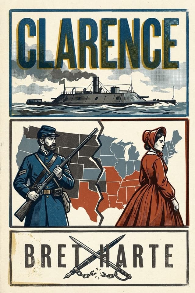 Clarence by Bret Harte book cover