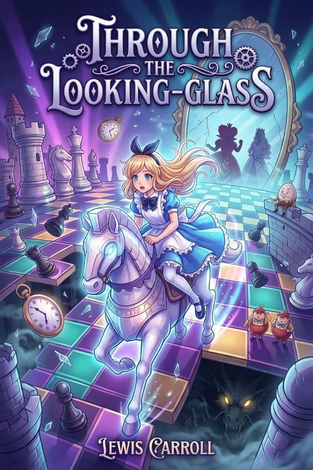 Through the Looking-Glass by Lewis Carroll book cover