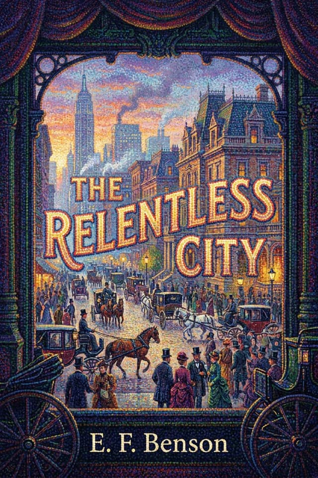 The Relentless City by E. F. Benson book cover