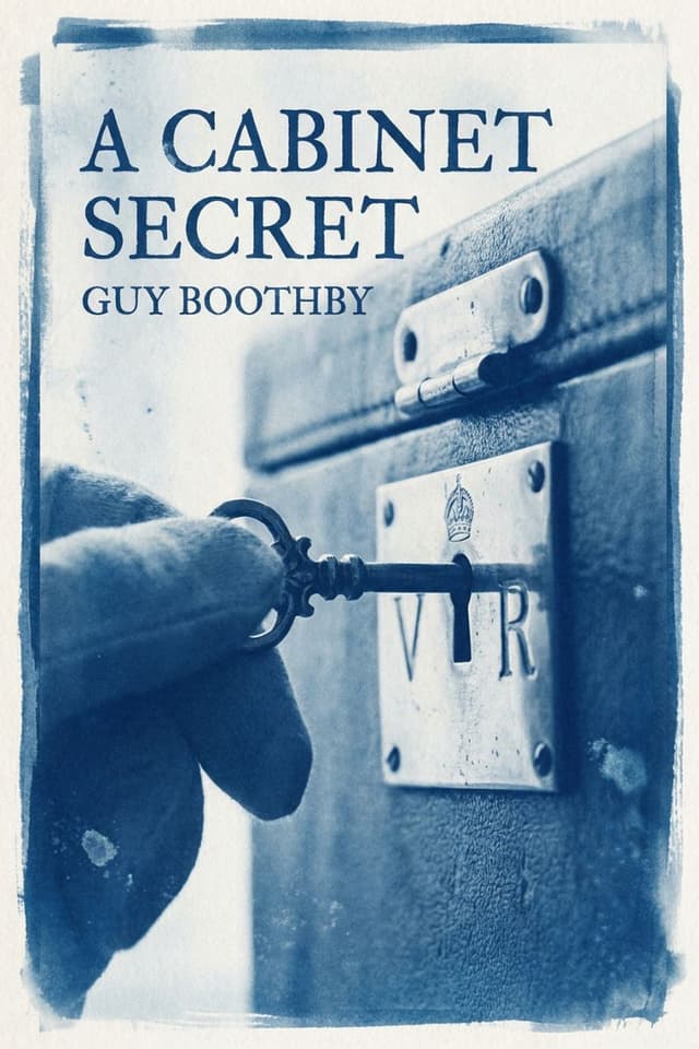 A Cabinet Secret by Guy Boothby book cover