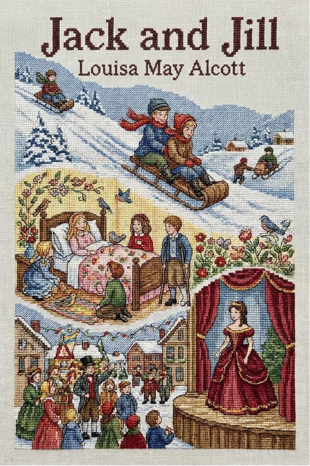 Jack and Jill by Louisa May Alcott book cover