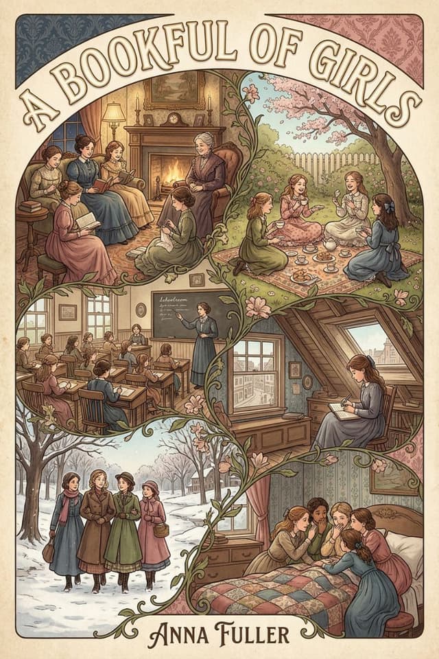 A Bookful of Girls by Anna Fuller book cover