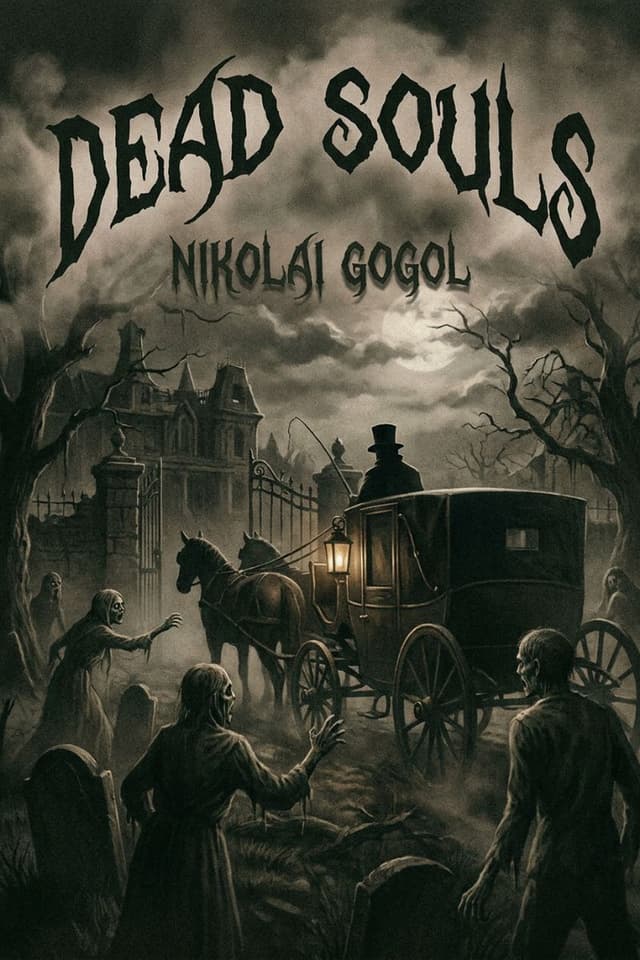 Dead Souls by Nikolai Gogol book cover