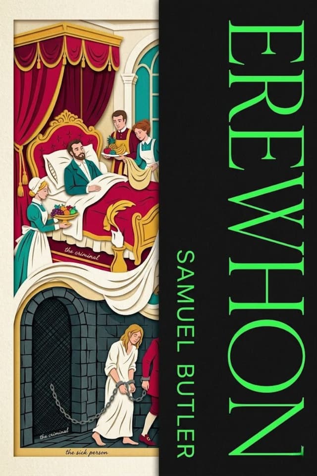 Erewhon by Samuel Butler book cover