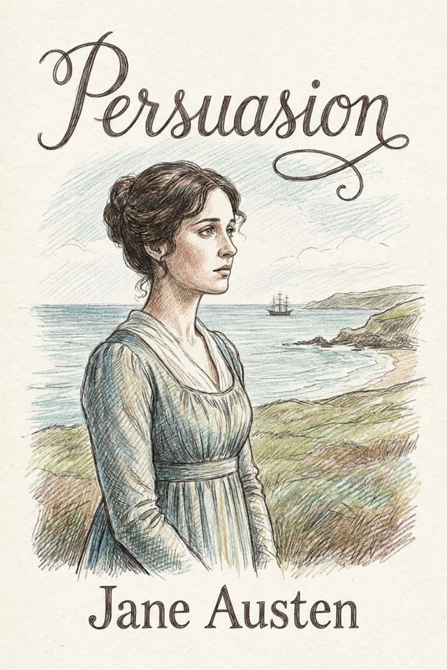 Persuasion by Jane Austen book cover