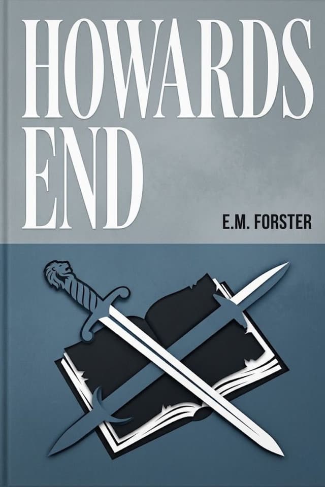 Howards End by E. M. Forster book cover