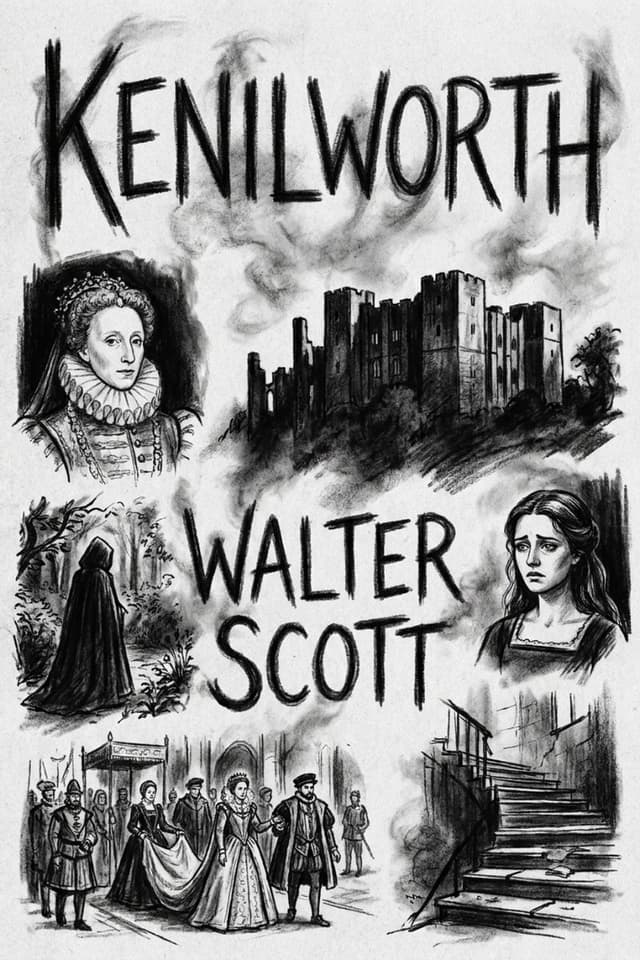 Kenilworth by Walter Scott book cover