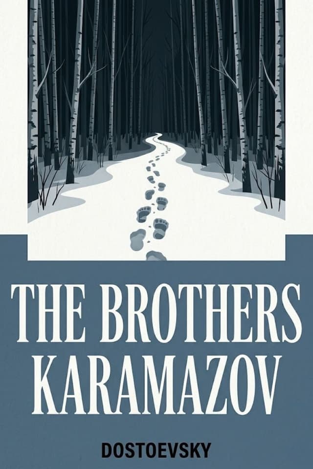 The Brothers Karamazov by Fyodor Dostoyevsky book cover